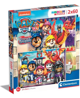 CLEMENTONI PAW PATROL 2X60P PALAPELI Main Image