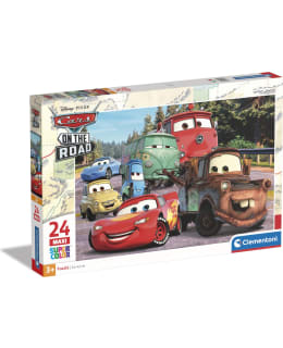 CLEMENTONI CARS ON THE ROAD 24P MAXI Main Image