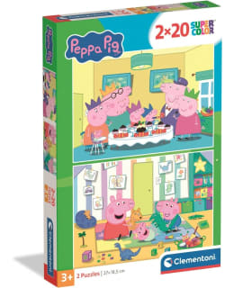 CLEMENTONI PEPPA PIG 2X20P PALAPELI Main Image