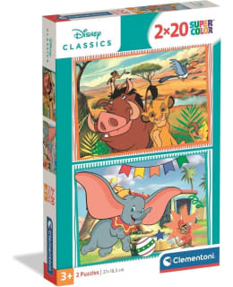 CLEMENTONI DISNEY CLAS 2X20P PALAPELI Main Image