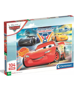 CLEMENTONI SUPER CARS 104P PALAPELI Main Image