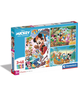 CLEMENTONI MICKEY AND FRIENDS 3X48P Main Image