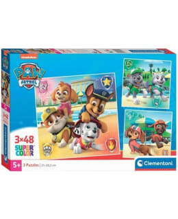 CLEMENTONI PAW PATROL 3X48P PALAPELI Main Image