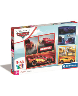 CLEMENTONI CARS 3 X 48P PALAPELI Main Image