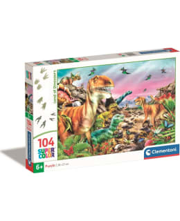 CLEMENTONI LAND OF DINO 104P PALAPELI Main Image