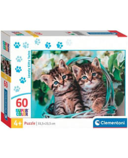 CLEMENTONI LOVELY KITTY 60P PALAPELI Main Image