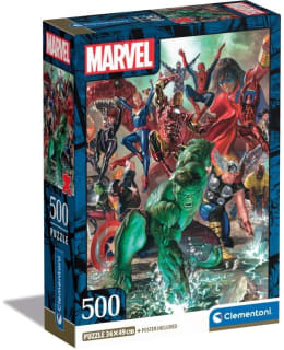 CLEMENTONI MARVEL COMP 500P PALAPELI Main Image