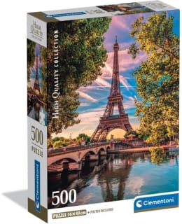 CLEMENTONI ALONG THE SEINE 500P PALAPELI Main Image