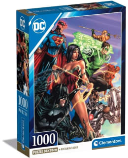 CLEMENTONI DC COMICS COMP 1000P PALAPELI Main Image
