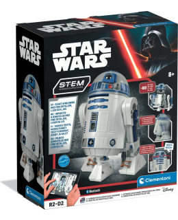 Robot R2-D2 Clementoni – Kit De Construction Star Wars Avec LED, Sons Et Appli De Codage – Dès 8 Ans