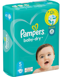 PAMPERS BABY-DRY S5 11-16 KG 41 KPL Main Image