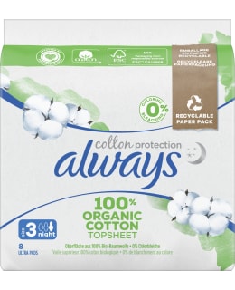 ALWAYS COTTON NIGHT S3 WINGS 8KPL Main Image