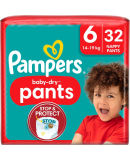 PAMPERS BABY DRY S6 15+KG 32KPL HOUSUVAI Main Image