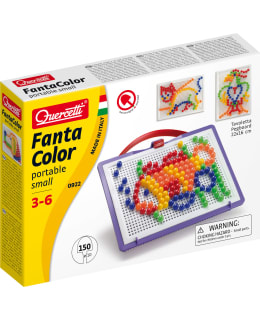 Quercetti Fanta Color kannettava alusta ja 150-osainen nuppiaskartelu Main Image