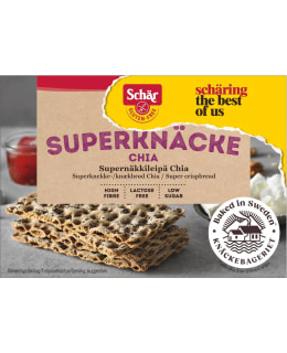 SCHÄR GLUT 140G CHIA SUPERNÄKKILEIPÄ Main Image