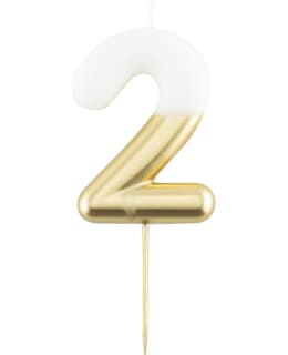 VALKOINEN-KULTA 2 NUMEROKYNTTILÄ Main Image