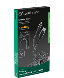 CELLULARLINE 1,2M USB/USB-C KAAPELI Main Image