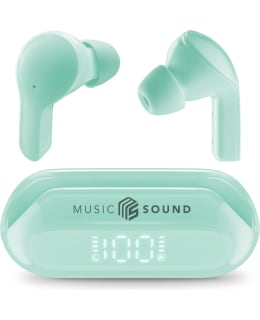MUSICSOUND SLIDE TWS KUULOKKEET VIHREÄ Main Image