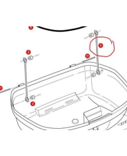 GIVI 322-Z115R STOP BAG OPENING YARN, 2 Main Image