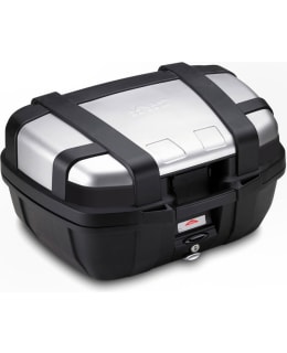 GIVI 52 LITRE TOP-CASE BLACK WITH ALUMIN Main Image