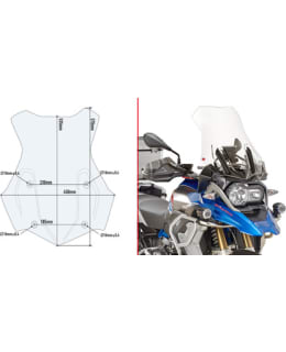 GIVI 323-5124DT SPECIFIC SCREEN, TRANSPA Main Image