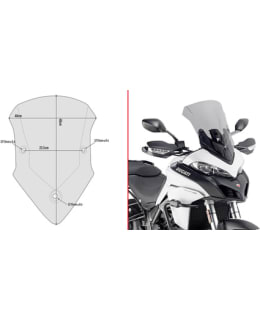 GIVI SPOILER FUME'DUCATI MULTISTRAD Main Image