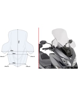 GIVI SPOILER SUZUKI BURGMAN 400 Main Image