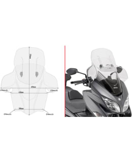GIVI WINDSCREEN SUZUKI BURGMAN 400 Main Image