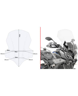 GIVI 323-2139DT SPOILER YAMAHA TRACER Main Image