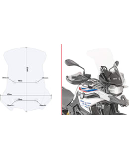 GIVI WINDSCREEN BMW F850GS 2018- Main Image