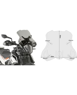 GIVI SPECIFIC FITTING KIT FOR 7710DT,771 Main Image