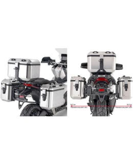 GIVI TUB.PANN.HOLDER HONDA X-ADV 750 (20 Main Image