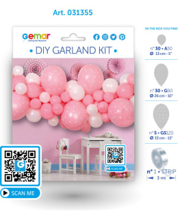 VAALEANPUNAINEN DIY-ILMAPALLOKÖYNNÖS Main Image