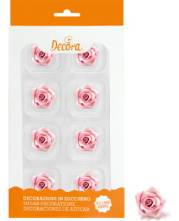 SYÖTÄVÄ KORISTE VAAPUN PIEN RUUSUT 8KPL Main Image