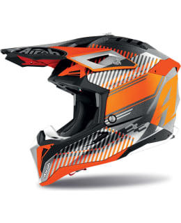 Airoh Aviator 3 Wave oranssi matta crossikypärä Main Image