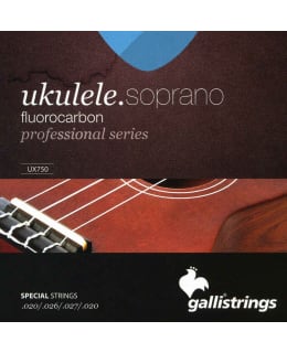 Galli UX750 sopraanoukulelen kielet Main Image