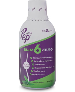 Ultra pep Slim 6 Zero Vihreä tee 500 ml ravintolisä Main Image