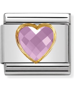 NOMINATION CL 030610/003 HEART PINK PIEC Main Image