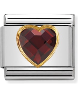 NOMINATION CL 030610/005 HEART RED PIEC Main Image