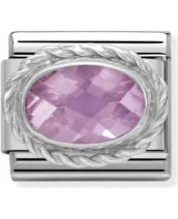 NOMINATION CL 330604/003 FACETED PINK PA Main Image
