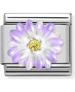 NOMINATION CL 330321/03 PURPLE FLOWER PA Main Image