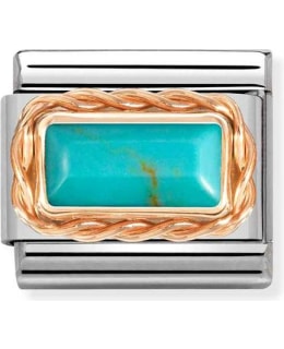 NOMINATION CL 430512/06 BAGUETTE TURQ PI Main Image