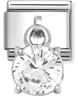 NOMINATION CL 331812/09 WHITE ROUND PIEC Main Image