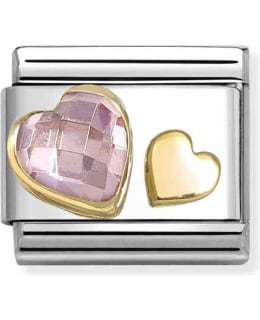 NOMINATION CL 030613/06 PINK HEART PIEC Main Image