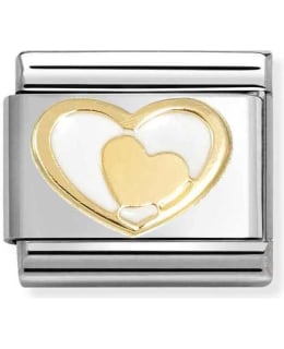 NOMINATION CL 030283/27HEART WHITE PIEC Main Image