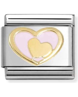 NOMINATION CL 030283/30 HEART PINK PIEC Main Image