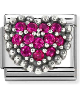 NOMINATION CL 330327/08 RED DOT HEART PA Main Image