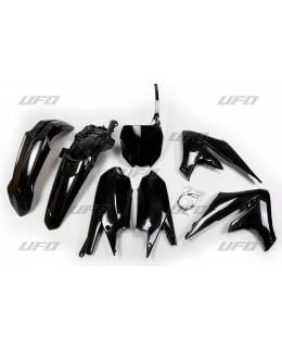 UFO MUOVISARJA 5-OSAINEN MUSTA 001 YZ250 Main Image