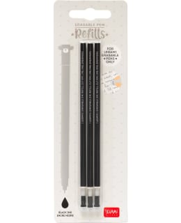 PYYHITTÄVÄN KYNÄN TÄYTTÖ 3KPL MUSTA Main Image