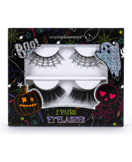SIMPLE PLEASURES 2PCS EYELASHES BLACK Main Image